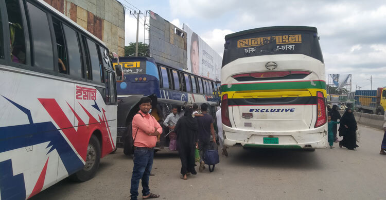 জামায়াতের সমাবেশে যোগ দিতে ময়মনসিংহে প্রস্তুত ২৫০ বাস