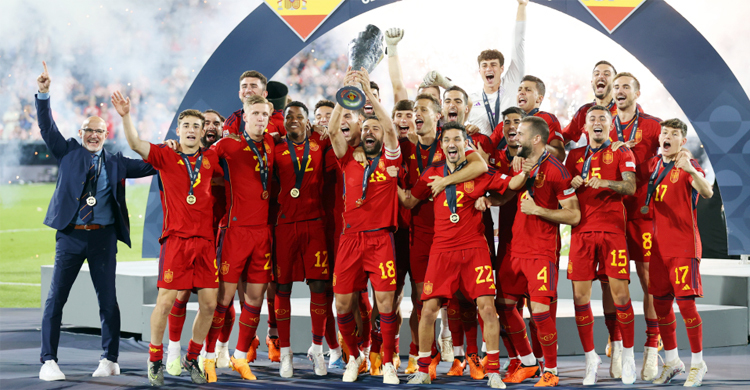 রুদ্ধশ্বাস টাইব্রেকারে ক্রোয়েশিয়াকে হারিয়ে চ্যাম্পিয়ন স্পেন