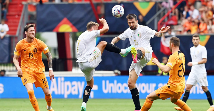 নেদারল্যান্ডসকে হারিয়ে তৃতীয় ইতালি