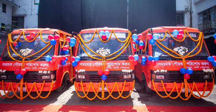 ঢাকার পর ফেনীতেও চালু হলো নারীদের জন্য বাস সার্ভিস