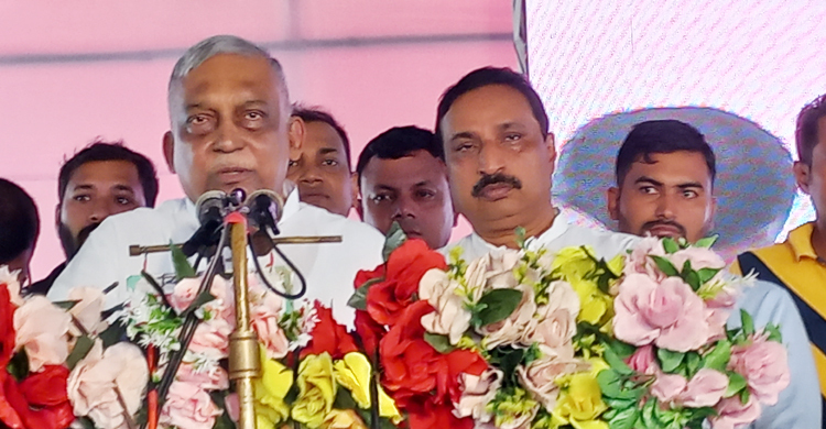 যেখানে শেখ হাসিনা আছেন, সেখানে পেশিশক্তি টিকবে না