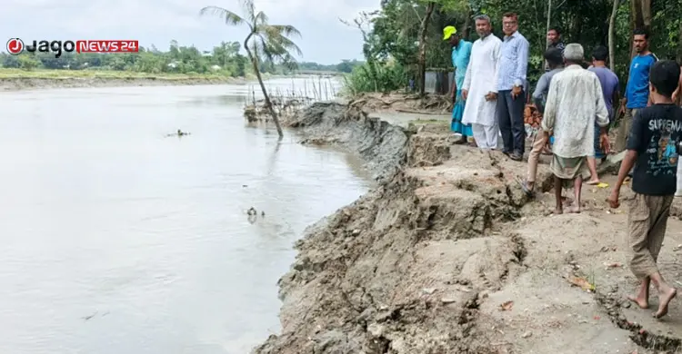 নদীভাঙনে ছোট হচ্ছে সোনাগাজী-দাগনভূঞা উপজেলা