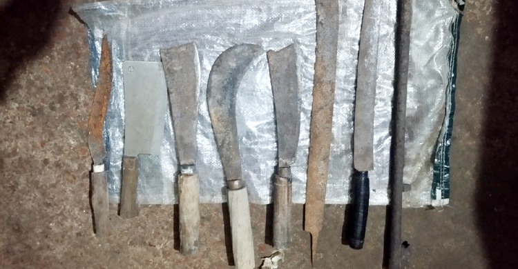 ফেনীতে যৌথবাহিনীর অভিযানে দেশীয় অস্ত্রসহ দুই ছাত্রদল নেতা আটক