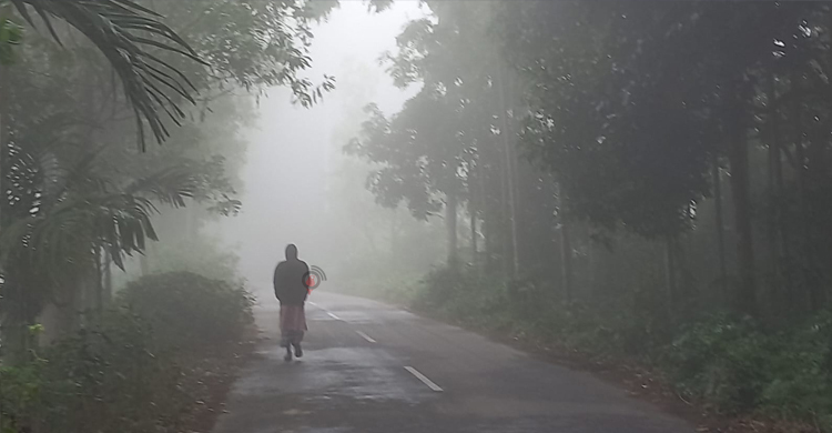 ফেনীতে জেঁকে বসেছে শীত