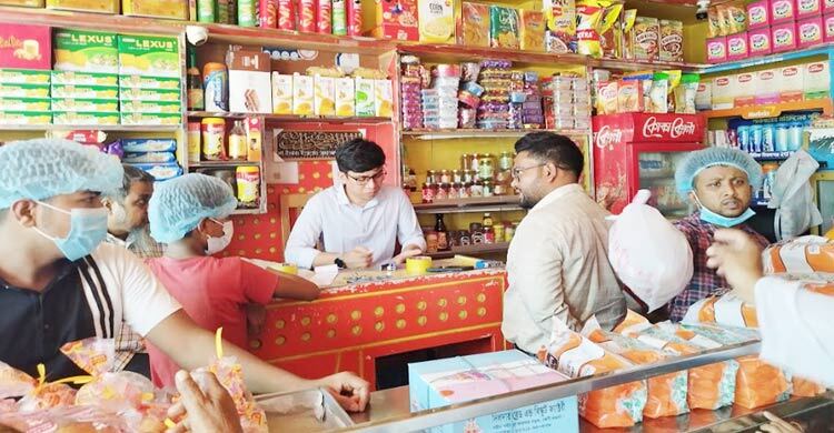 অস্বাস্থ্যকর পরিবেশে বেকারি পণ্য তৈরি, ৫০ হাজার টাকা জরিমানা