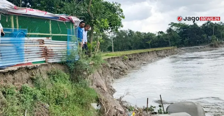 নদীভাঙনে ছোট হচ্ছে সোনাগাজী-দাগনভূঞা উপজেলা