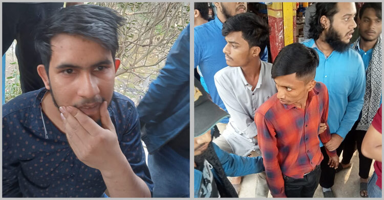 ফেনীতে ছাত্রলীগ সন্দেহে দুজনকে পুলিশে সোপর্দ