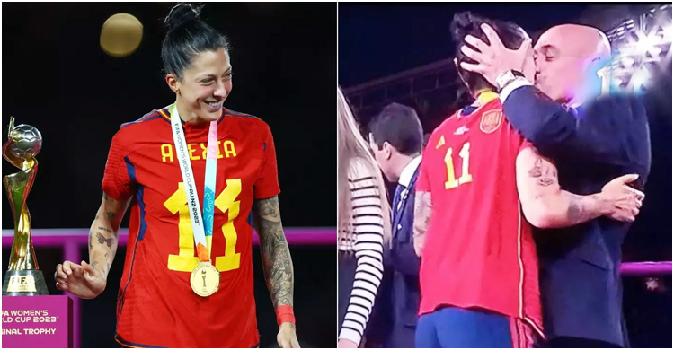 সেই চুমুকাণ্ডে ক্ষমা চাইলেন স্পেন ফুটবল ফেডারেশনের সভাপতি