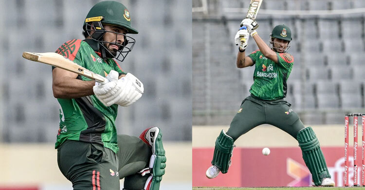 ফিফটি সৌম্য-সাইফ হাসানের, দারুণ সূচনা বাংলাদেশের