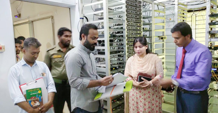 ক্যাবল প্রতিষ্ঠানকে জরিমানা, ২ লাখ টাকার সরঞ্জাম জব্দ