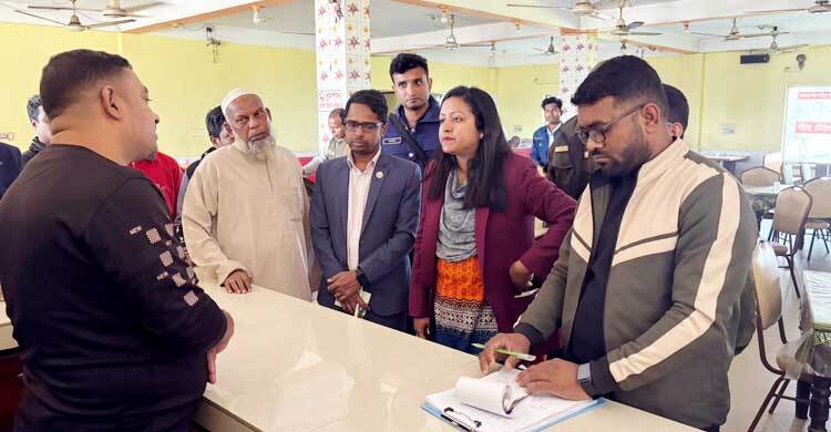 সিরাজগঞ্জে হোটেল মালিককে জরিমানা