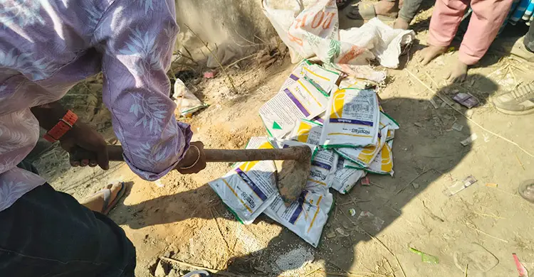 নকল সার বিক্রির দায়ে ব্যবসায়ীকে লাখ টাকা জরিমানা