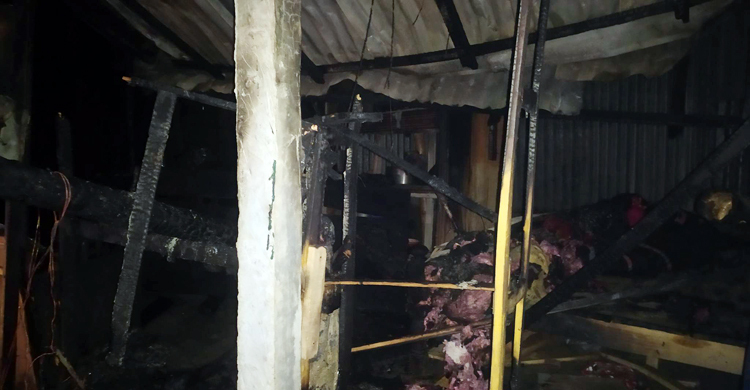 ঘুমন্ত অবস্থায় দগ্ধ হয়ে ভাইবোনের মৃত্যু