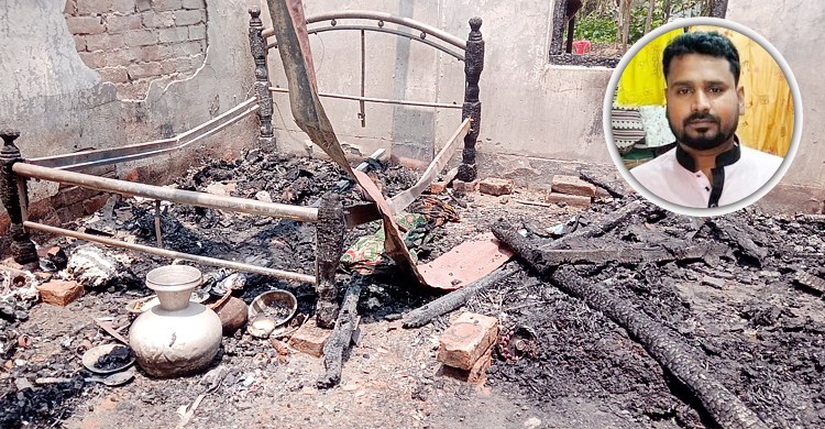 অগ্নিকাণ্ডে যুবকের মৃত্যু, পরিবারের দাবি ‘পরিকল্পিত হত্যা’