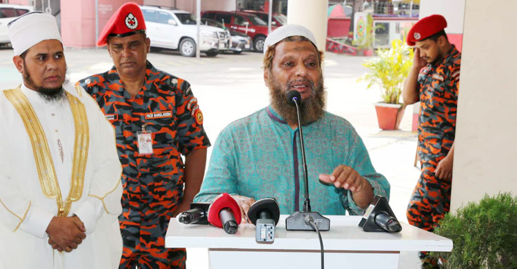 সহকর্মীদের অশ্রুসিক্ত শ্রদ্ধায় ফায়ার ইন্সপেক্টর নাঈমের জানাজা