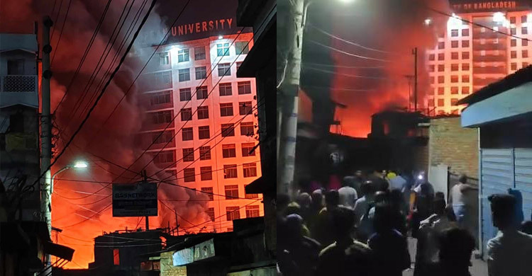 গাবতলী বস্তিতে ভয়াবহ আগুন, নিয়ন্ত্রণে ৮ ইউনিট