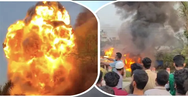 সিগারেটের আগুন থেকে জ্বালানি তেলের গোডাউনে আগুন