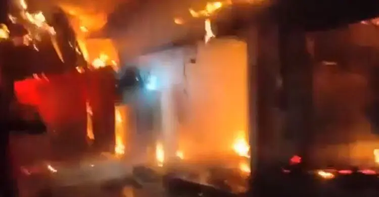 আনোয়ারায় আগুনে পুড়লো ৩ রাইস মিল