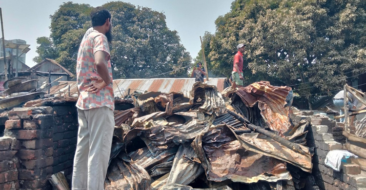 পরনের কাপড়-টিভি-ফ্রিজ-খাট-টাকা সব পুড়ে শেষ