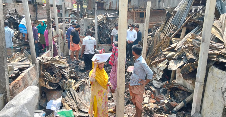 পরনের কাপড়-টিভি-ফ্রিজ-খাট-টাকা সব পুড়ে শেষ