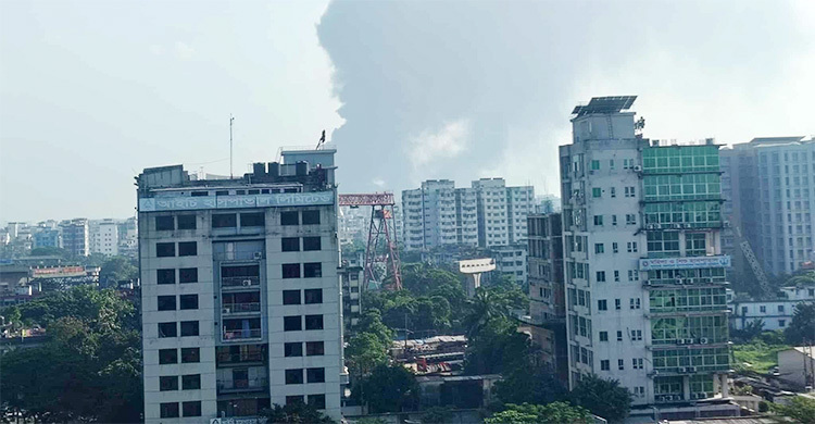 শাহজালাল বিমানবন্দরে কার্গো ভিলেজে আগুন