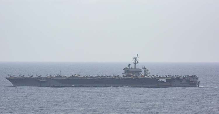 মার্কিন রণতরীতে ইরানের হামলার খবর মিথ্যা? কোথায় অবস্থান করছে?