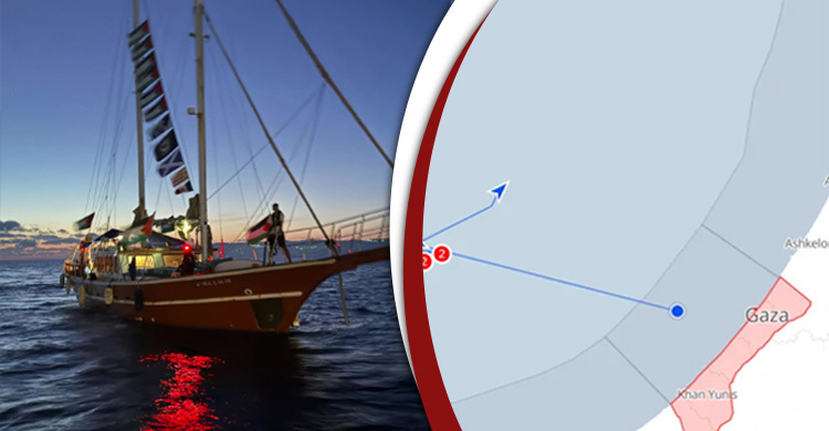 সব বাধা পেরিয়ে গাজার জলসীমায় ফ্লোটিলার জাহাজ, পথে আরও ২৩টি