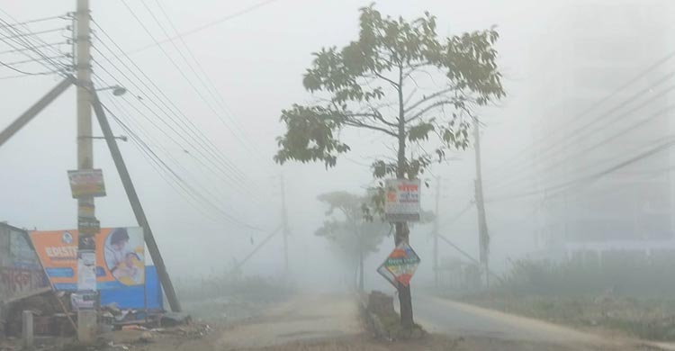 আজকের আবহাওয়া: ঢাকায় ঘন কুয়াশা