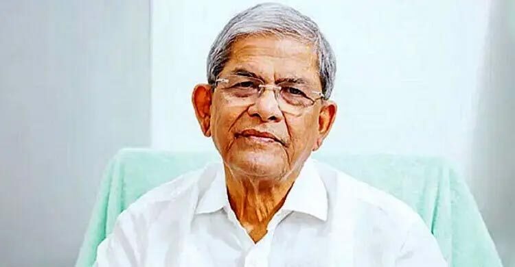 এ কে খন্দকারের মৃত্যুতে মির্জা ফখরুলের শোক