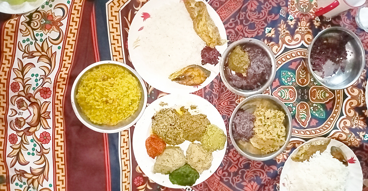 শরীয়তপুরের জনপ্রিয় খাবার ‘কাজির ভাত’