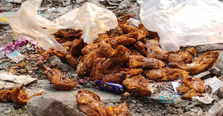 বাসি চিকেন ফ্রাই বিক্রি, সাগর কাবাব ঘরকে ৩০ হাজার টাকা জরিমানা