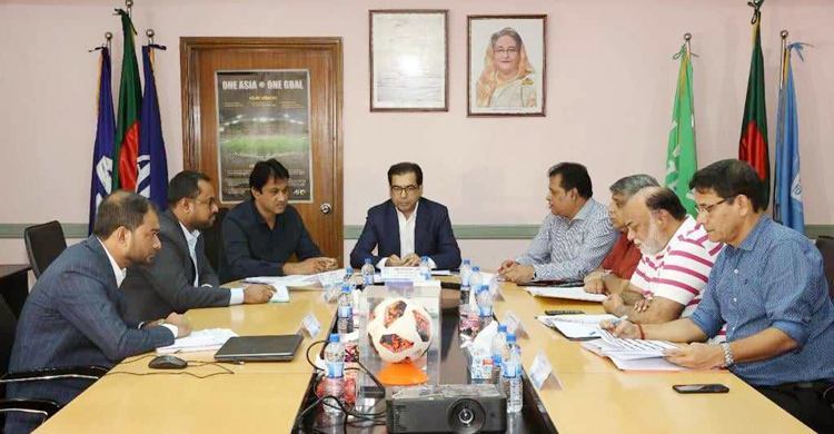 বিশ্বকাপ বাছাইয়ের প্রস্তুতিতে নেমে পড়ছে জাতীয় ফুটবল দল