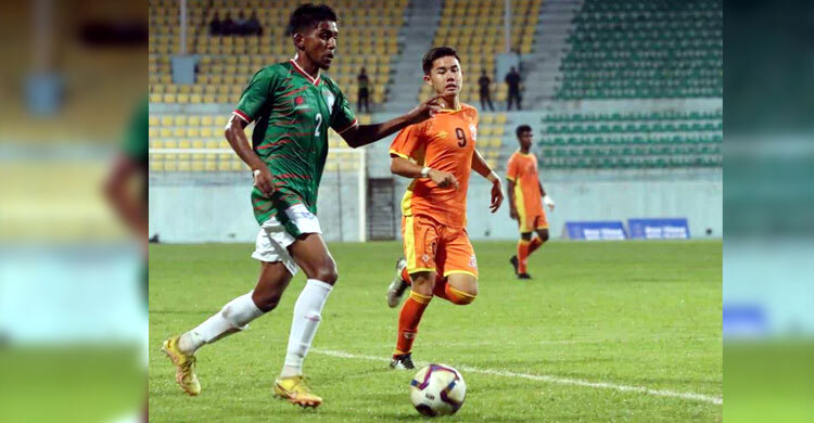 দুই গোলে লিড নিয়ে ভুটানের কাছে হেরে বিদায়