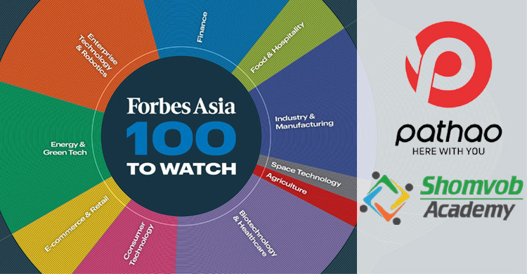 ফোর্বস এশিয়ার ১০০ স্টার্টআপের তালিকায় বাংলাদেশের ‘পাঠাও’ ও ‘সম্ভব