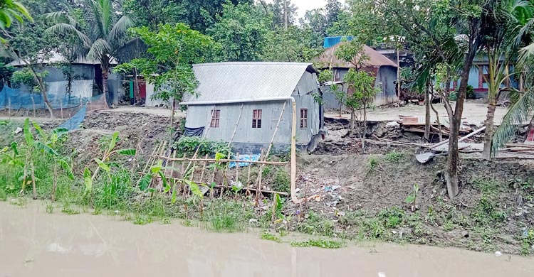 খাল খননের মাটি ইটভাটায় বিক্রির অভিযোগ, বসতভিটা হারানোর শঙ্কা