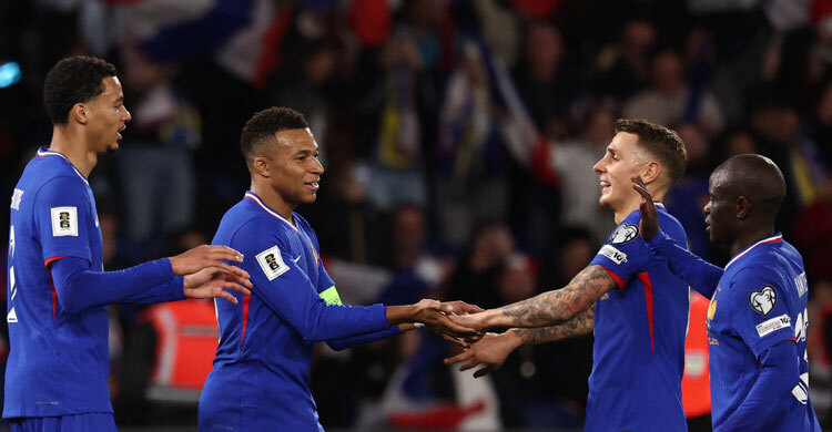 Mbappe scores twice as France seal 2026 World Cup spot