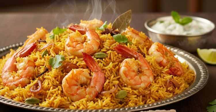 চিংড়ি পোলাও, ছুটির দিনের পারফেক্ট ডিশ