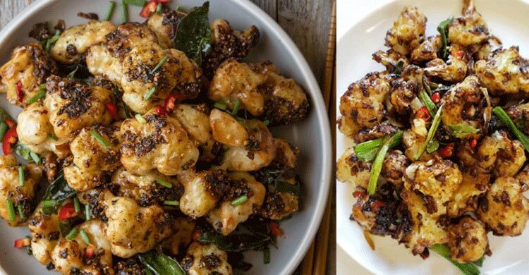 ভিন্ন স্বাদের ফুলকপি ভাজা