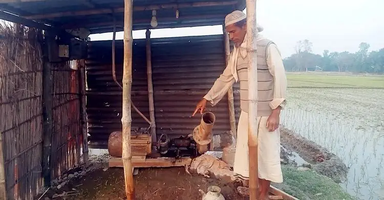 চার সেচপাম্পে বিদ্যুৎ বিচ্ছিন্ন, শত বিঘা জমির বোরো আবাদে অনিশ্চয়তা
