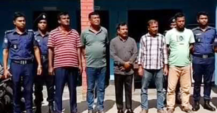 গাইবান্ধায় জেলা বিএনপির সাধারণ সম্পাদকসহ আটক ৫