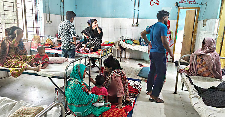 গাইবান্ধায় হামের রোগী ৯ শিশু, হাসপাতালে ভর্তি ৩