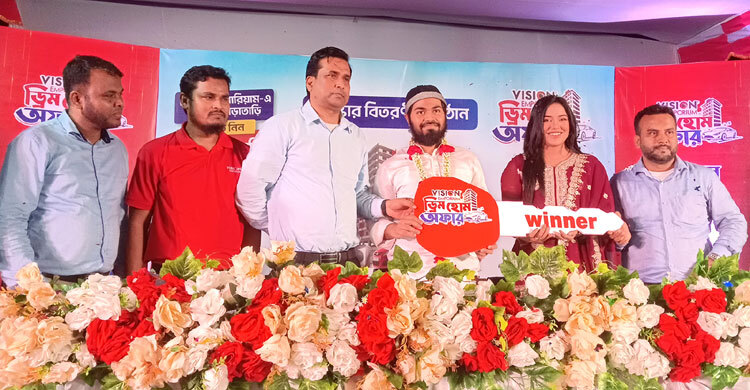 Sylhet’s Galib Mahmud wins first car buying Vision products