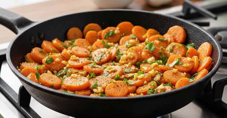 রসুনেই বদলে যাবে গাজরের স্বাদ, রইলো রেসিপি