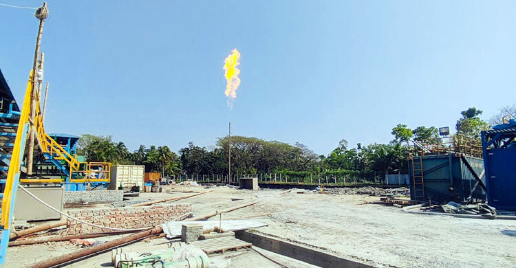 নোয়াখালীতে নতুন কূপে বিপুল গ্যাসের সন্ধান