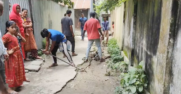 ব্রাহ্মণবাড়িয়ায় অবৈধ গ্যাস সংযোগ বিচ্ছিন্ন