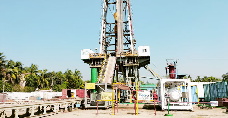 নোয়াখালীতে নতুন কূপে বিপুল গ্যাসের সন্ধান