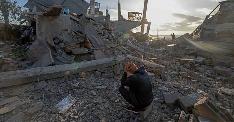 100 killed in Israeli airstrikes on Gaza, many trapped in rubble