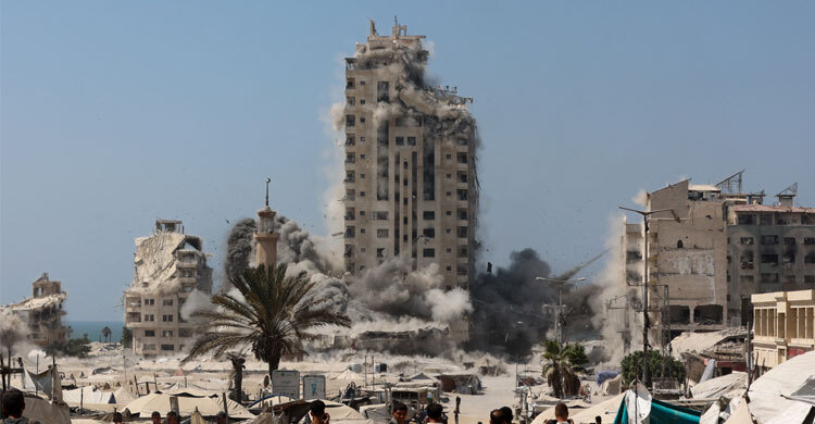 হামাসকে আত্মসমর্পণের আহ্বান ইসরায়েলের