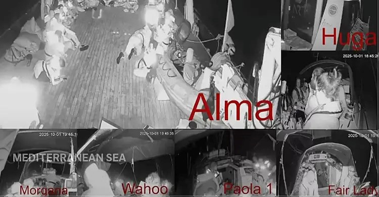 ইসরায়েলি বাহিনীর অবরোধে গাজামুখী সুমুদ ফ্লোটিলা