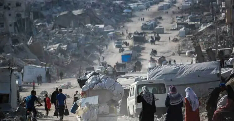 দক্ষিণ গাজা খালি করার নির্দেশ ইসরায়েলের